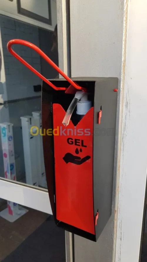 Distributeur mural de gel désinfectant