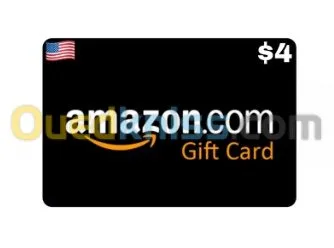 Amazon Gift Card 4$ USD Email Delivery