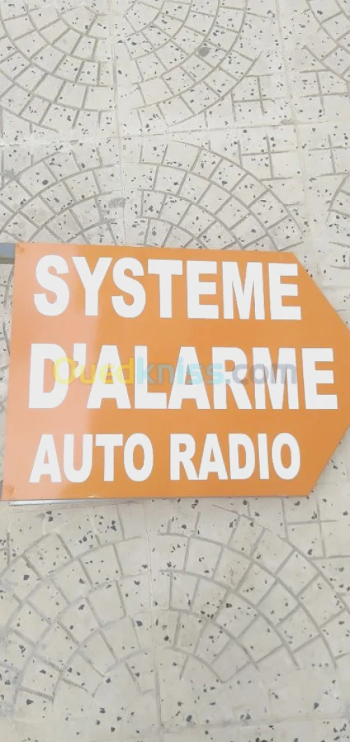 Système d'alarme & auto radio