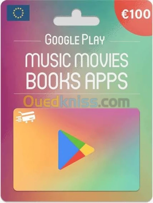 Voucher carte Google play 