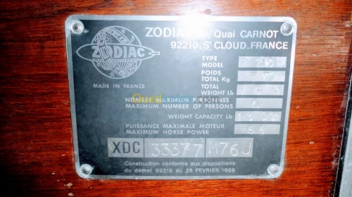 Zodiac Saint cloud 4.20