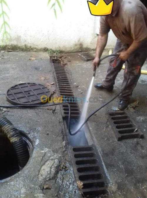 Camion Débouchage D'assainissement curage vidange 