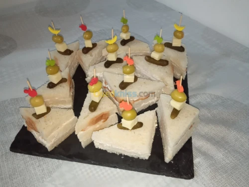 Buffet salé , cocktail dînatoire