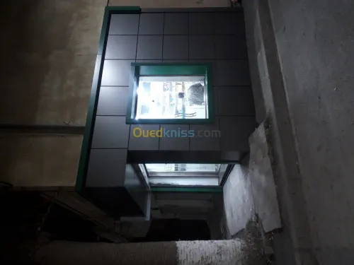 Habillage facade en allucobind +pub