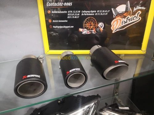 Sortie d'échappement Akrapovic 