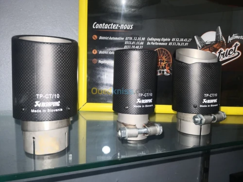 Sortie d'échappement Akrapovic 