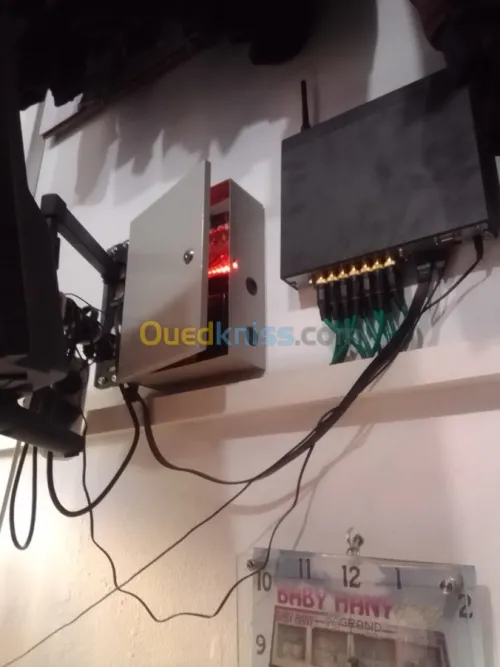 Installation de caméra de surveillance