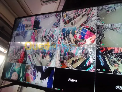 Installation de caméra de surveillance