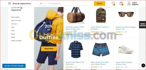 إنشاء موقع  الإلكترونية ecommerce