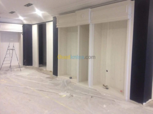 Travaux d'amenagement 