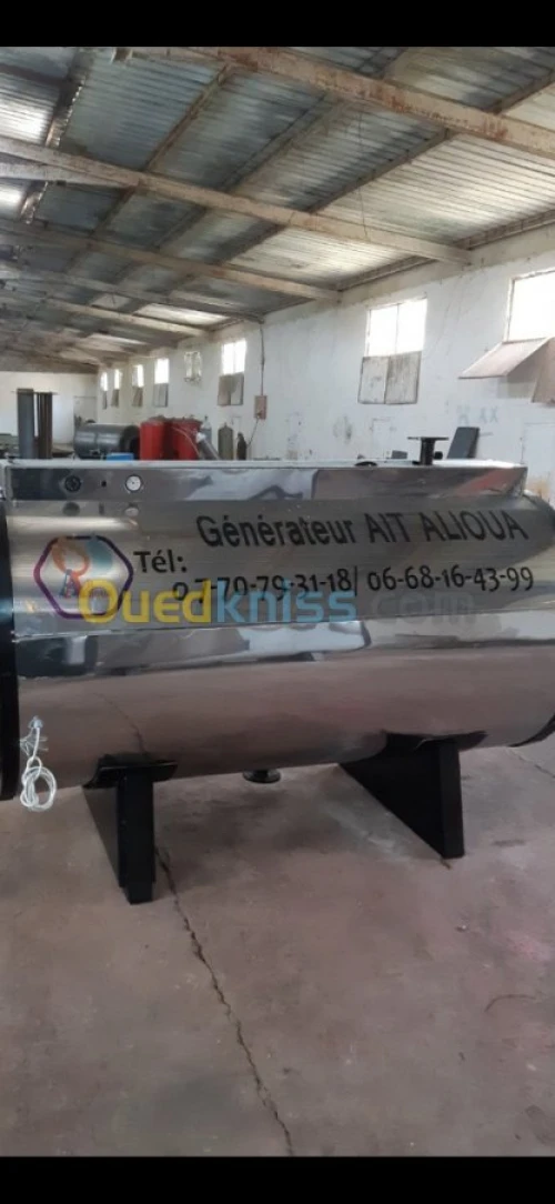 FABRICATION TOUTES TYPES DE CHAUDIERES