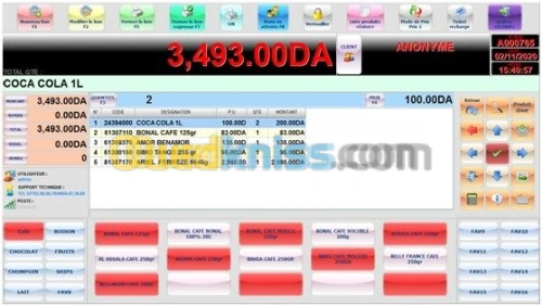 Logiciel de gestion commercial SAFE POS