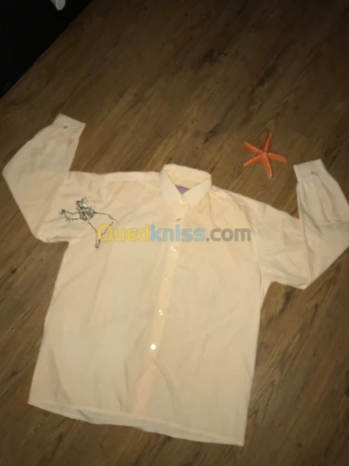 Chemise oversize à rayures 
