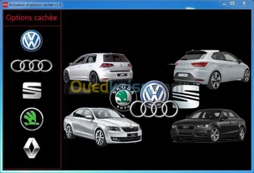 Activation option caché