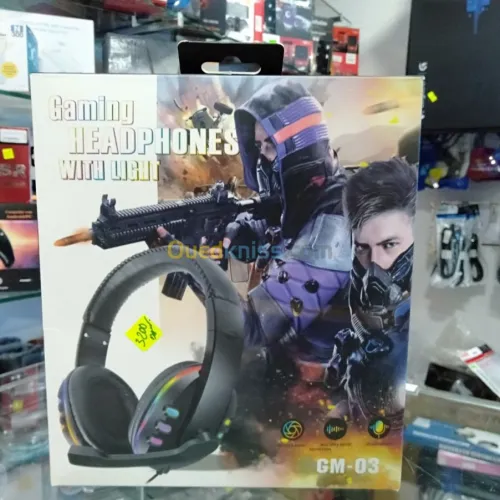 Casque GAMING Téléphonique +MicroPhone
