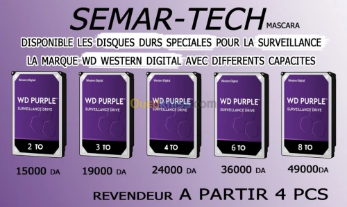 DISQUE DUR SV WESTERN DIGITAL 
