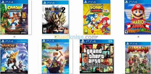 flash ps4 9.00 + jeux