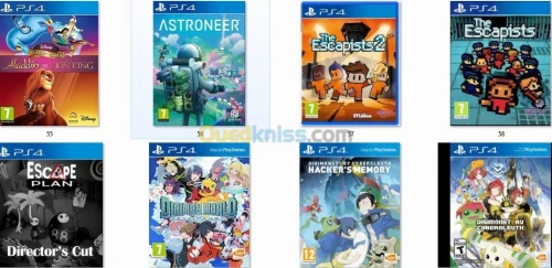 flash ps4 9.00 + jeux