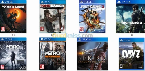 flash ps4 9.00 + jeux