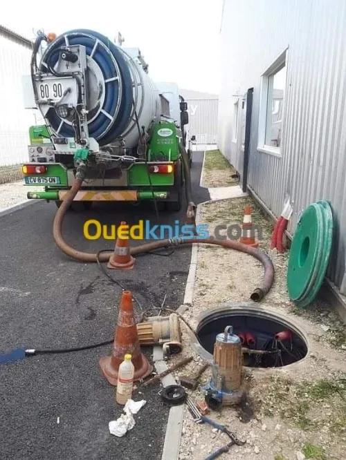 Curage et vidange fosse septique 