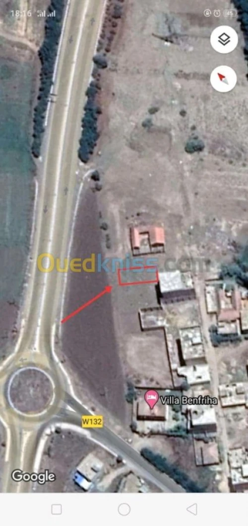 Vente Terrain Chlef El karimia