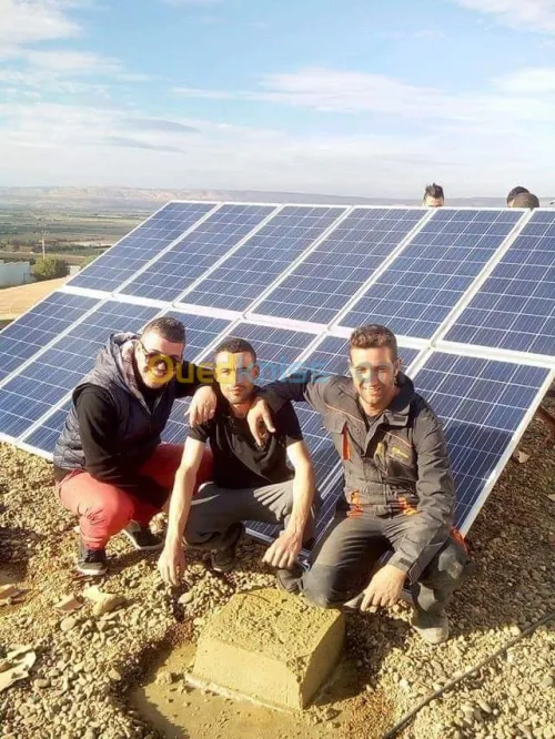 Etude,  Instalation energie solair&ele