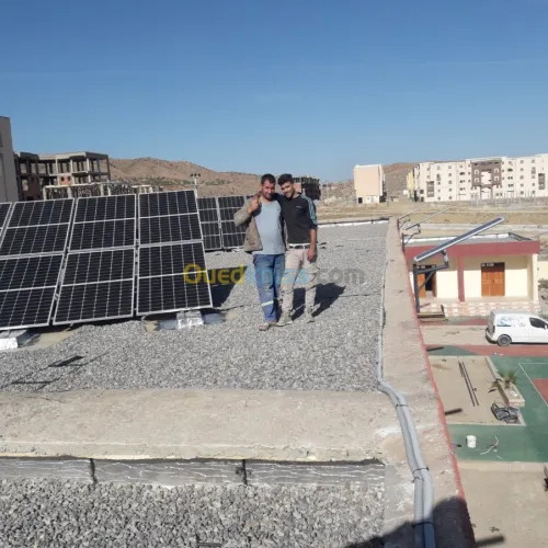 Etude,  Instalation energie solair&ele