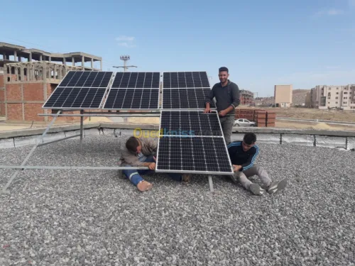 Etude,  Instalation energie solair&ele