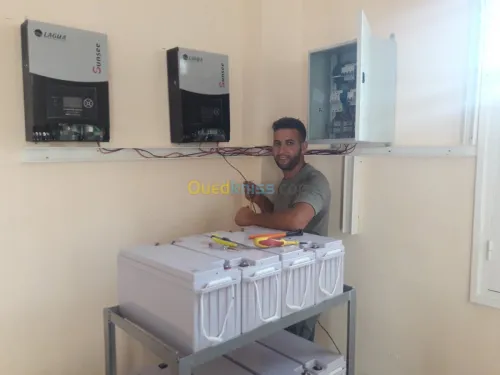 Etude,  Instalation energie solair&ele