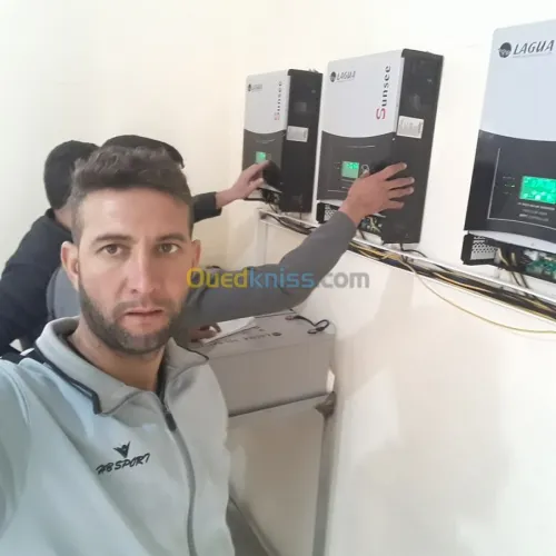 Etude,  Instalation energie solair&ele