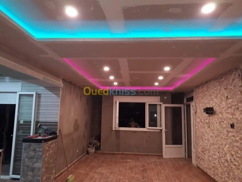  faux plafand,Pvc,aluminium & peinture