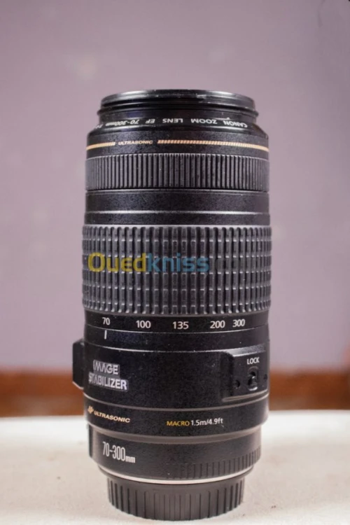 Objectif canon  70-300mm stabiliser 