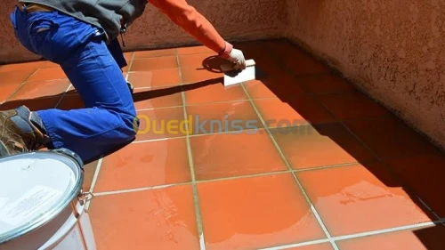 peinture d'etancheitè terrasse. 