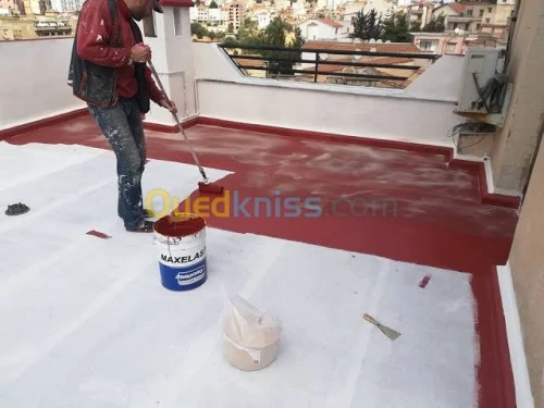 peinture d'etancheitè terrasse. 