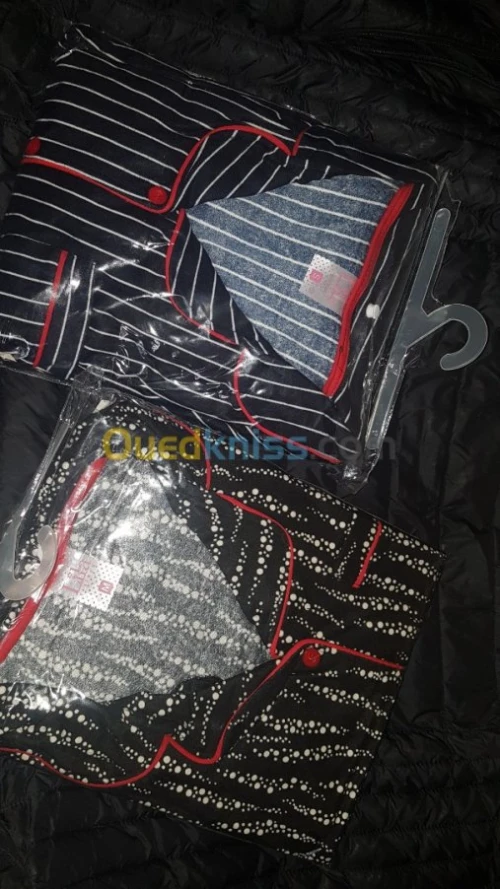 Pyjamas femmes boutonnés 