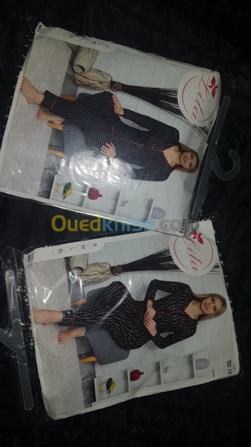 Pyjamas femmes boutonnés 