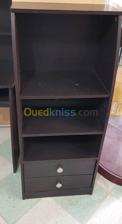 TABLE PC   MELAMINE NOIRE