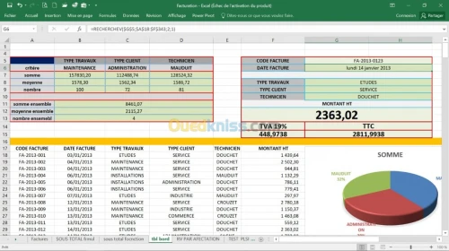 formation microsoft excel