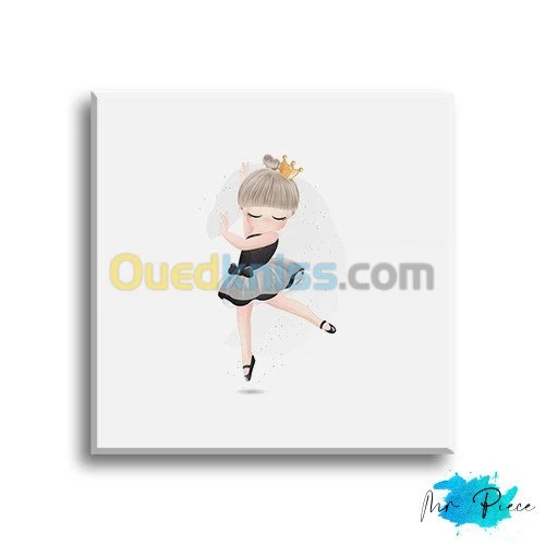Tableaux chambre enfant - Ballerina