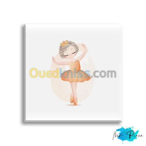 Tableaux chambre enfant - Ballerina
