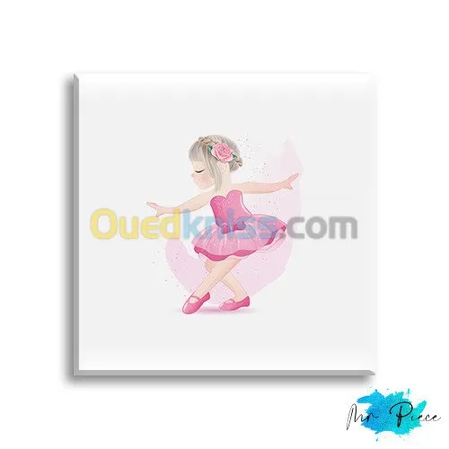 Tableaux chambre enfant - Ballerina