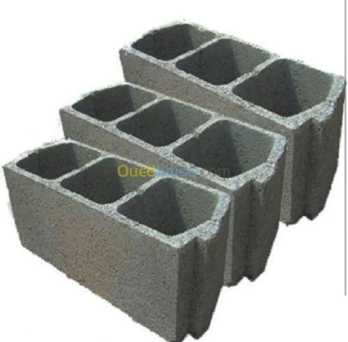 Bloc béton hourdis parpaings