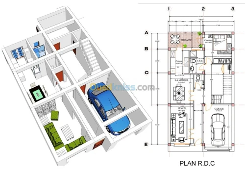 Conceptions Architecturale 2D/3D 