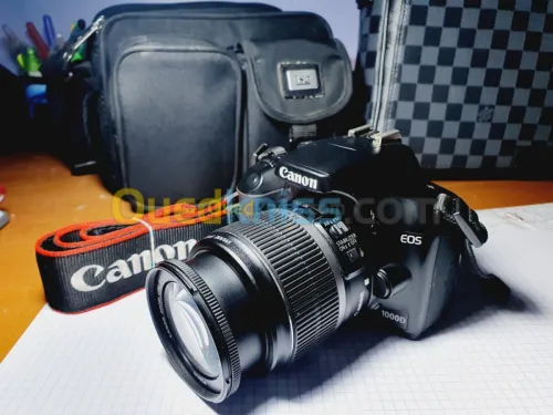 Canon 1000d avec objectif 18-55mm 