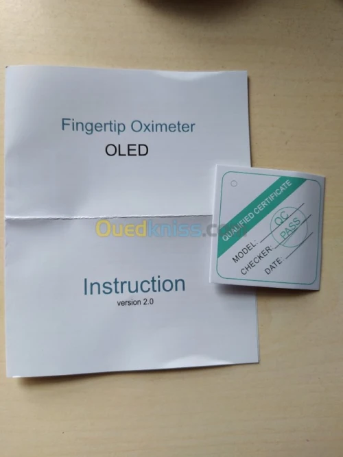 Oxymètre de pouls Saturomètre SpO2/