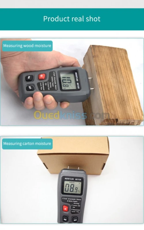 Testeur d'humidité humidimètre de bois