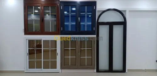 cabine de douche/fenetre PVC aluminium
