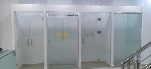 cabine de douche/fenetre PVC aluminium