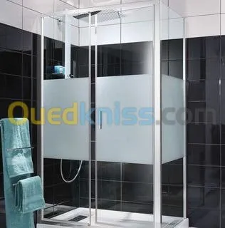 cabine de douche/fenetre PVC aluminium