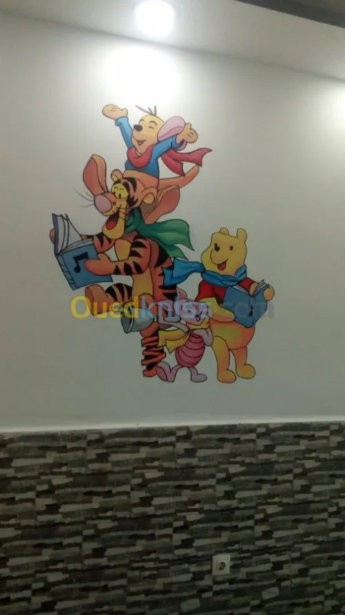 dessinateur mural pour enfant
